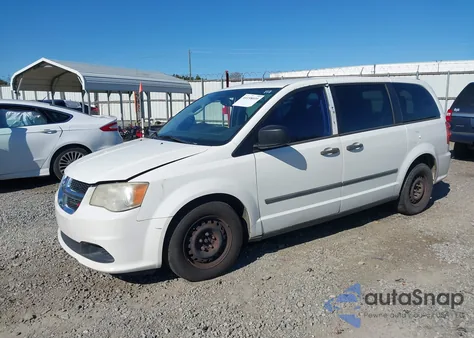 2013 Dodge Grand Caravan American Value Pkg z USA, uszkodzony, nr VIN 2C4RDGBG9DR506906